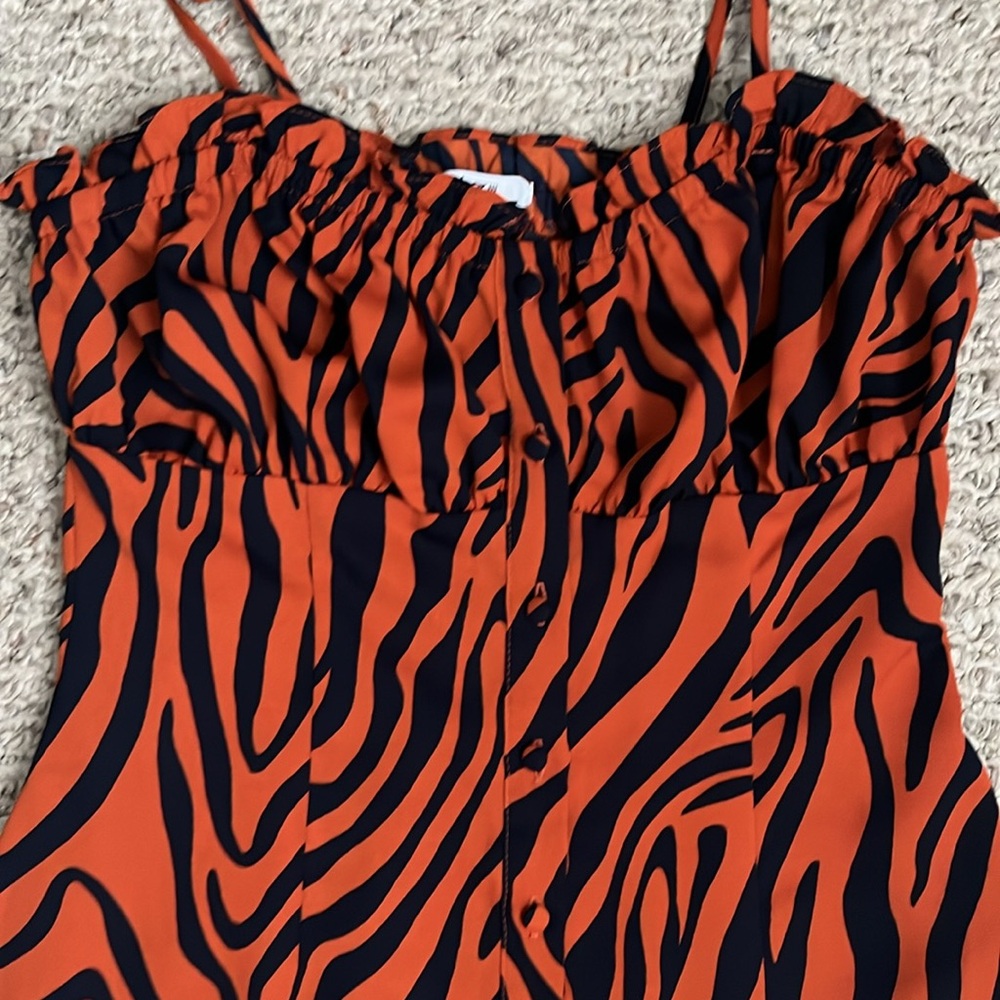 Bar III Zebra Print Mini Dress